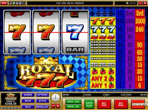 slot machine gratis royal seven 777